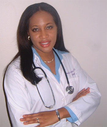 Dr. Olachi J. Mezu at Aqua Vision Care.