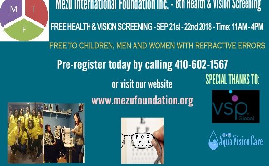 8th MIF, AVC, VSP – Health & Vision Fair